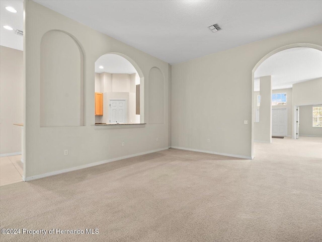 4264 Braemere Dr, Brooksville, FL 34609 - spare room with light colored carpet