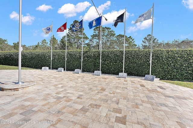 view of basketball court