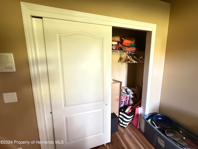 view of closet