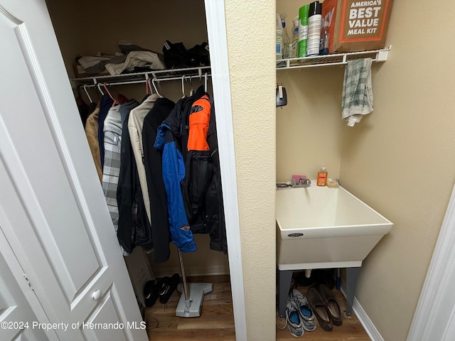 view of closet