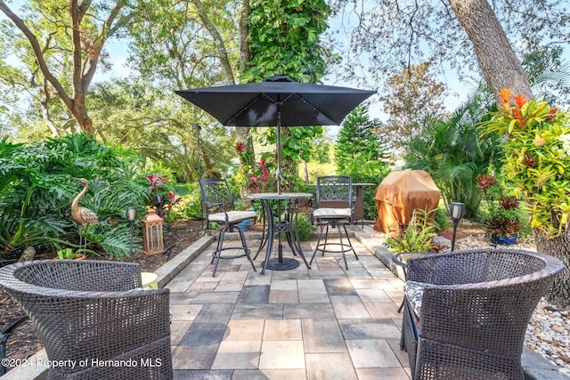 view of patio