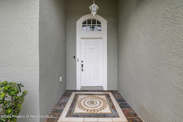 view of property entrance