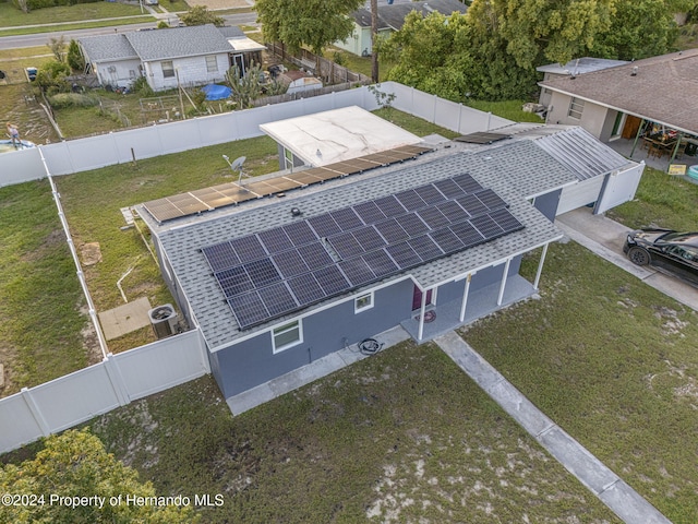 1009 Cobbelstone Dr, Spring Hill, FL 34606 - aerial view of property and surrounding area