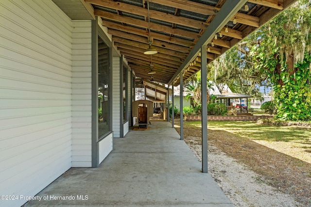 view of patio