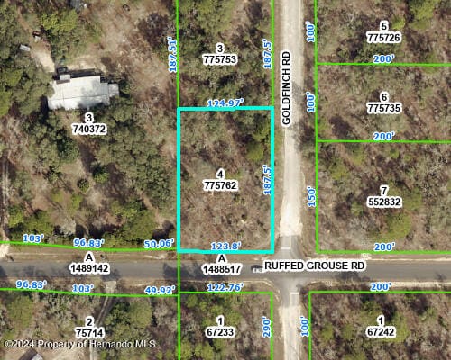 LOT4 Goldfinch Rd, Weeki Wachee FL, 34614 land for sale