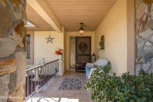 view of entrance to property