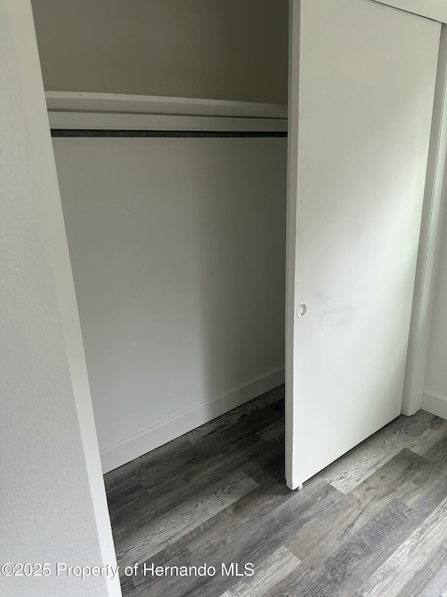 view of closet