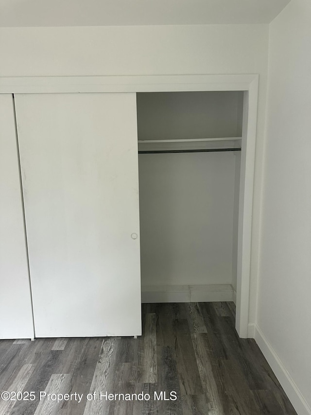 view of closet