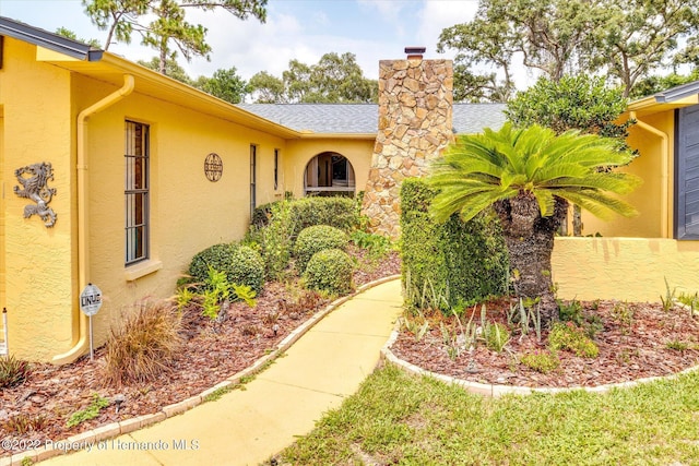 view of property entrance