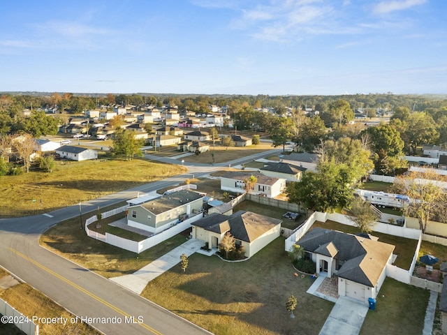 aerial view