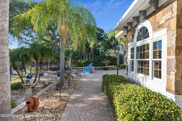 exterior space featuring a patio area