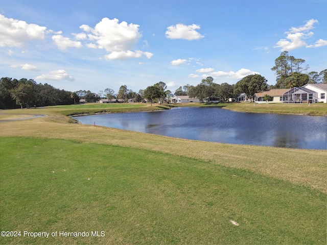 property view of water