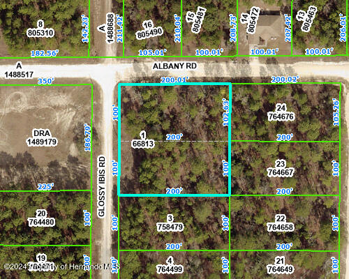 LOTS1, 2 Albany Rd, Weeki Wachee FL, 34614 land for sale