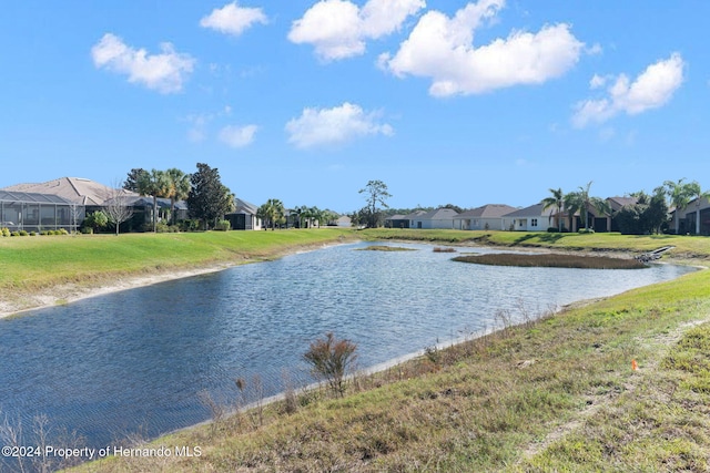 property view of water