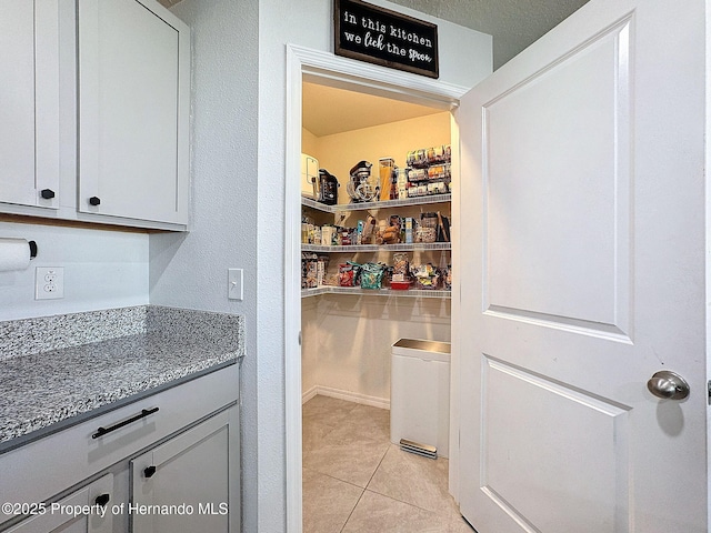 view of pantry