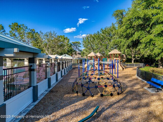 3337 Autumn Amber Dr, Spring Hill, FL 34609 - view of communal playground