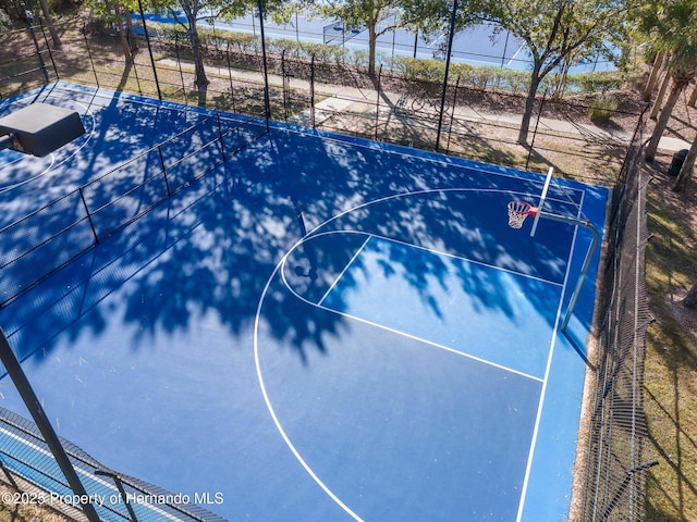 3337 Autumn Amber Dr, Spring Hill, FL 34609 - view of basketball court with basketball court