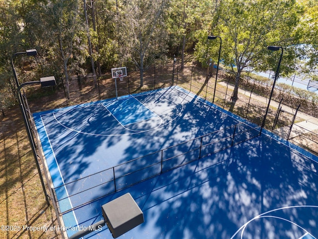 3337 Autumn Amber Dr, Spring Hill, FL 34609 - view of sport court featuring basketball court