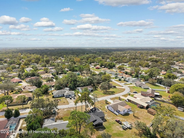 drone / aerial view