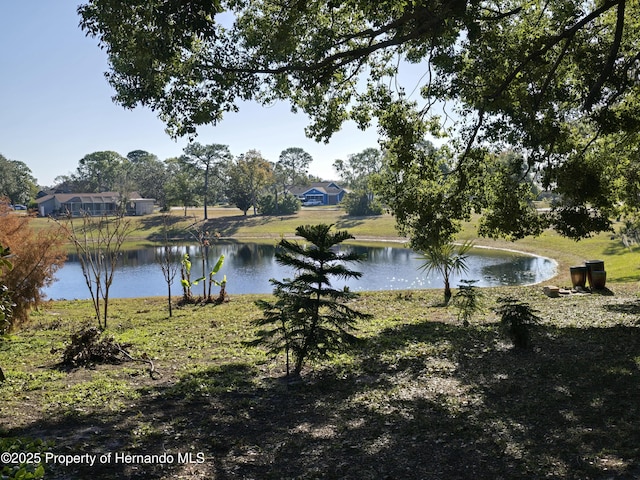 property view of water