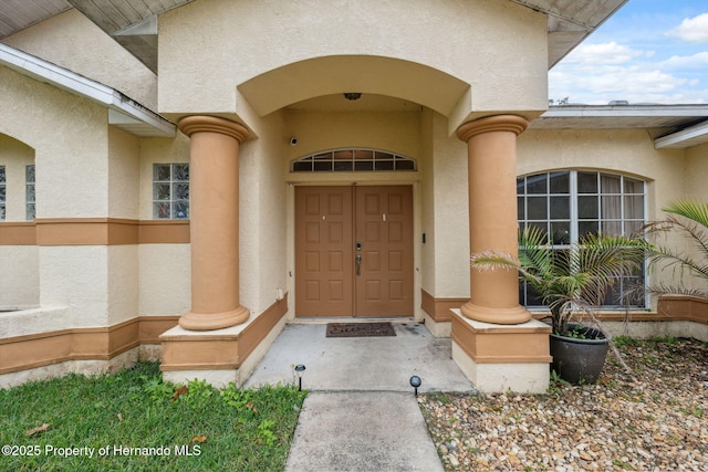 view of entrance to property