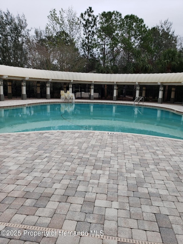 view of swimming pool