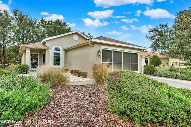 ranch-style house with a garage