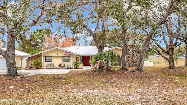 view of ranch-style house