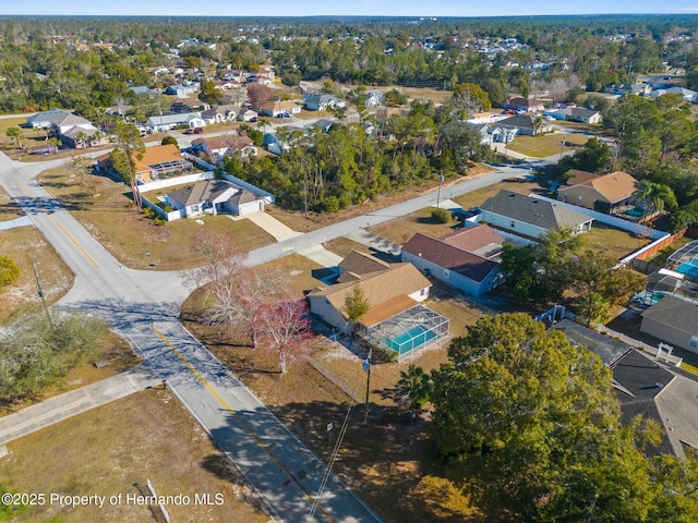 drone / aerial view