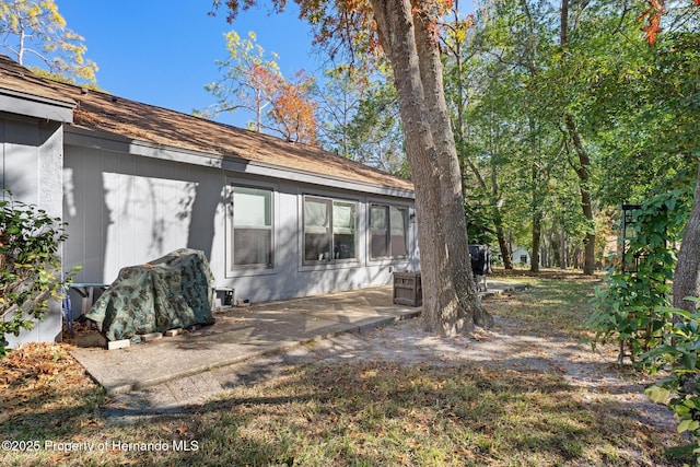 back of house featuring a patio