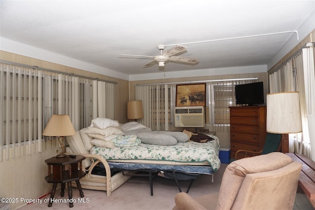 bedroom featuring cooling unit