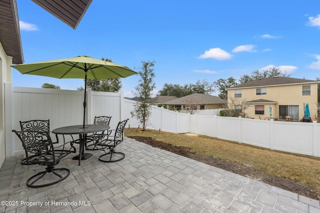 view of patio / terrace