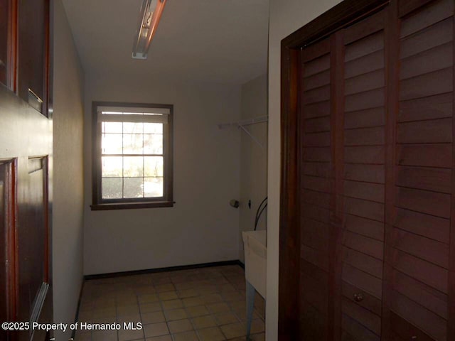 bathroom featuring tile patterned floors