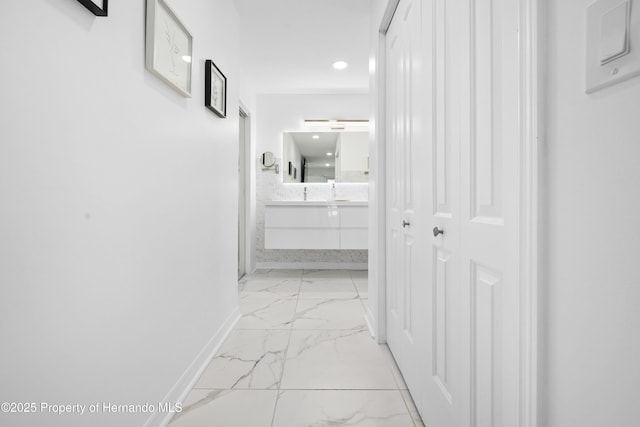 view of hallway