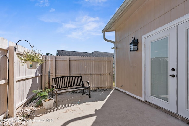 view of patio / terrace