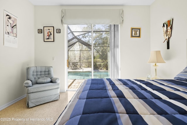 5685 W Pine Ridge Blvd, Beverly Hills, FL 34465 - bedroom with access to exterior