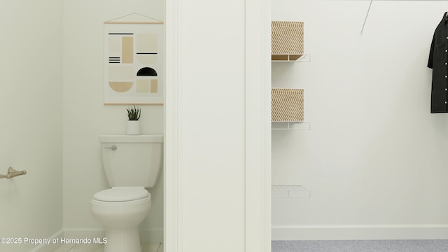 bathroom with toilet