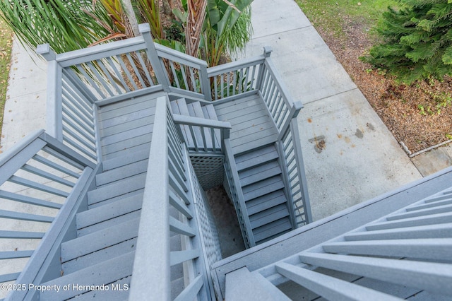 exterior details with stairway