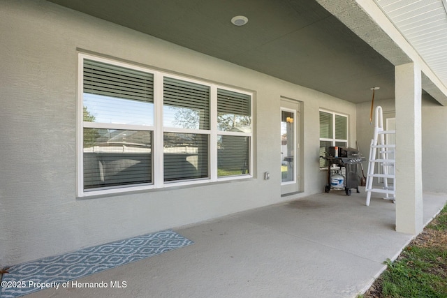 view of patio / terrace with grilling area