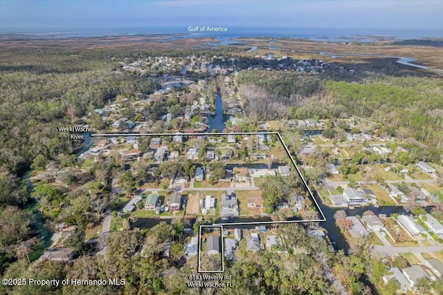 birds eye view of property featuring a residential view