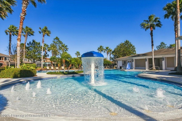 view of community pool