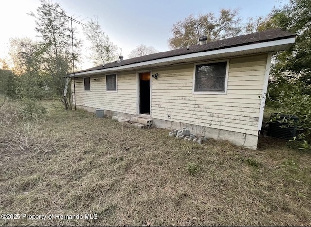 view of back of house