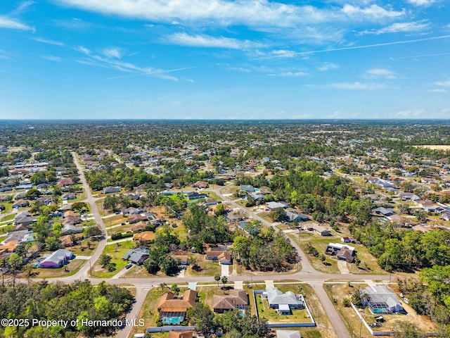 birds eye view of property featuring a residential view