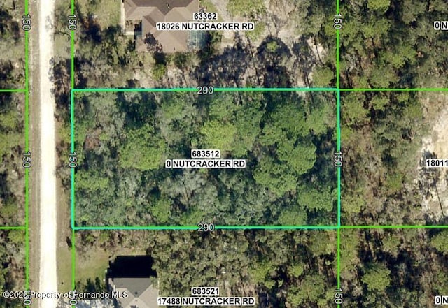 LOT4 Nutcracker Rd, Weeki Wachee FL, 34614 land for sale