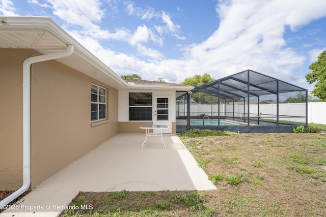 2013 Meredith Dr, Spring Hill, FL 34608 - fenced backyard with a patio and a lanai