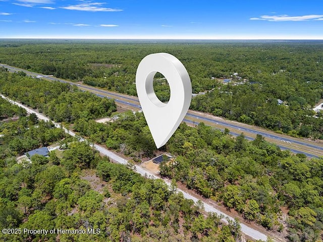 18082 Parakeet Rd, Weeki Wachee, FL 34614 - exterior view of a forest view