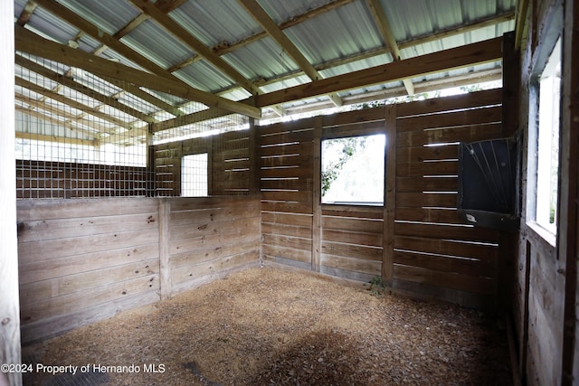 view of stable