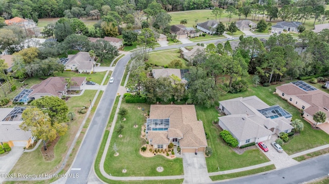 birds eye view of property featuring a residential view