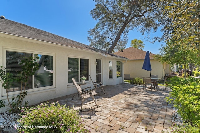 view of patio / terrace with outdoor dining area