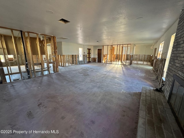 miscellaneous room featuring concrete flooring